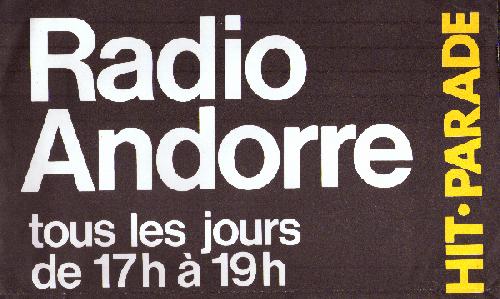 Le hit-parade de Radio Andorre